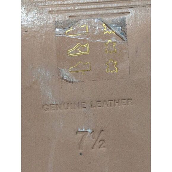 Madewell Brady Women's Brown Leather Block Heel Pointed Toe Shoe Size 7.5 - Picture 6 of 9